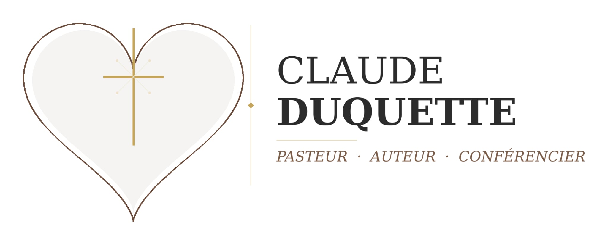 Claude Duquette pasteur, auteur et conférencier